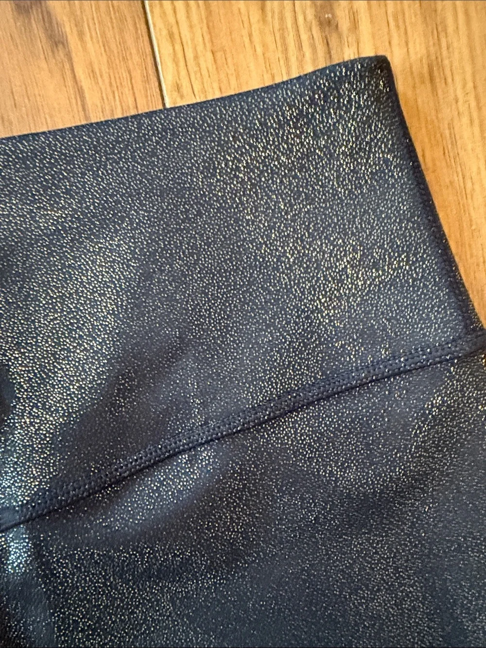 Nike one dri fit Black Shimmer Leggings women’s size m nwt